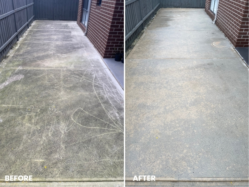 RESIDENTIAL PRESSURE CLEANING example 2